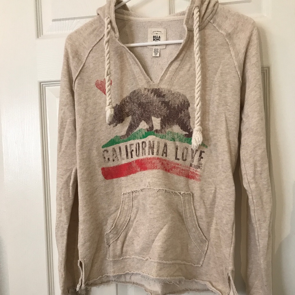 BillaBong California sweatshirt
